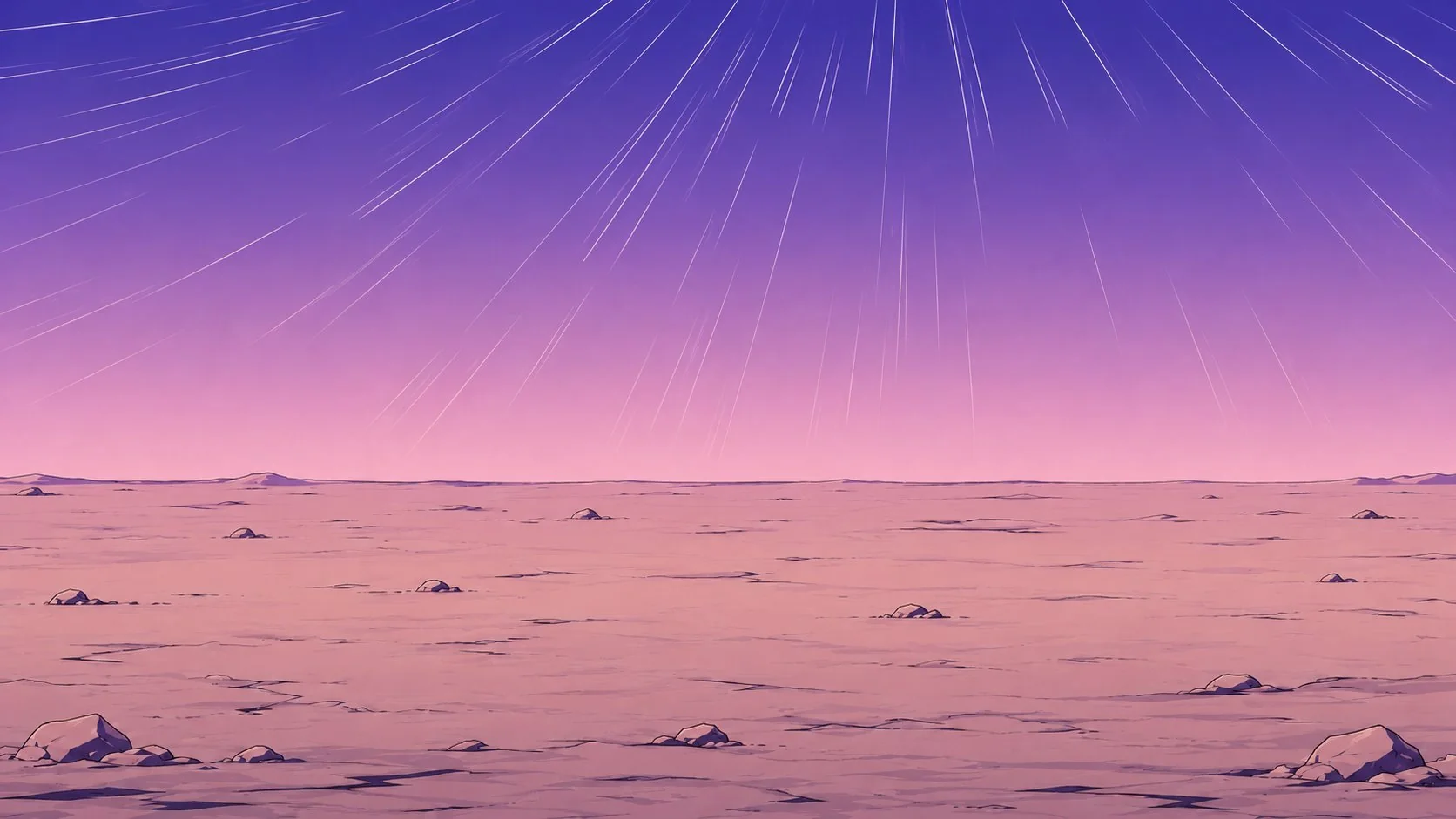 Paysage illustré de l’univers Takoo